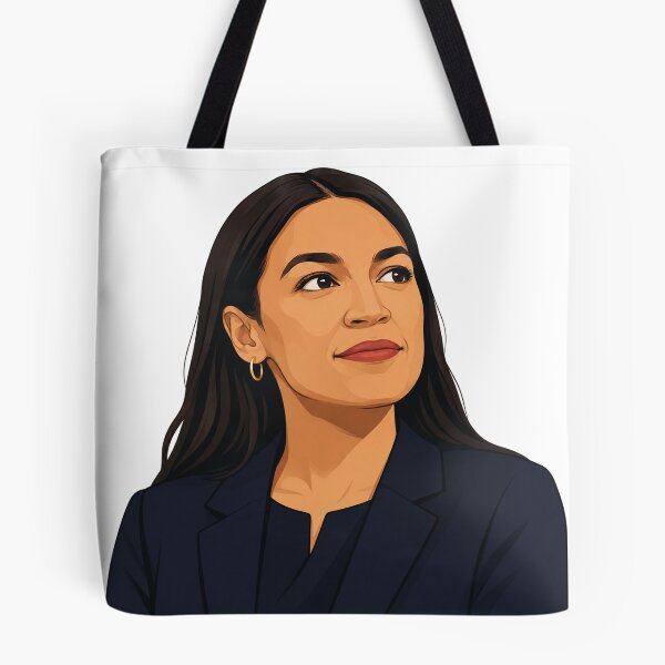 Item preview, Alexandria Ocasio-Cortez Vector Portrait designed and sold by Owcomm.