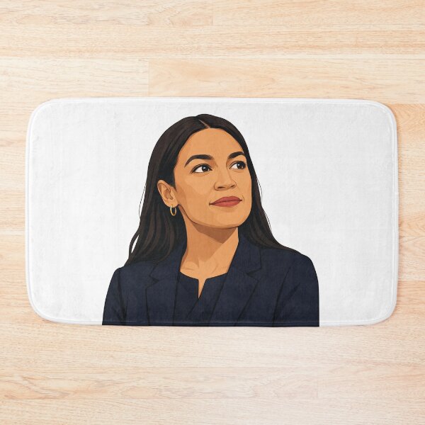 Item preview, Alexandria Ocasio-Cortez Vector Portrait designed and sold by Owcomm.