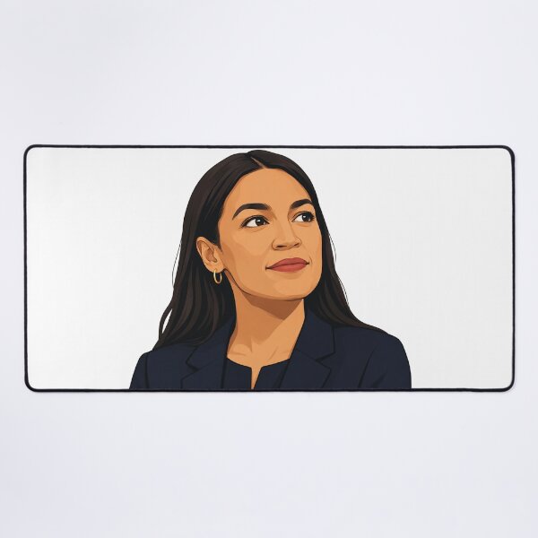 Item preview, Alexandria Ocasio-Cortez Vector Portrait designed and sold by Owcomm.