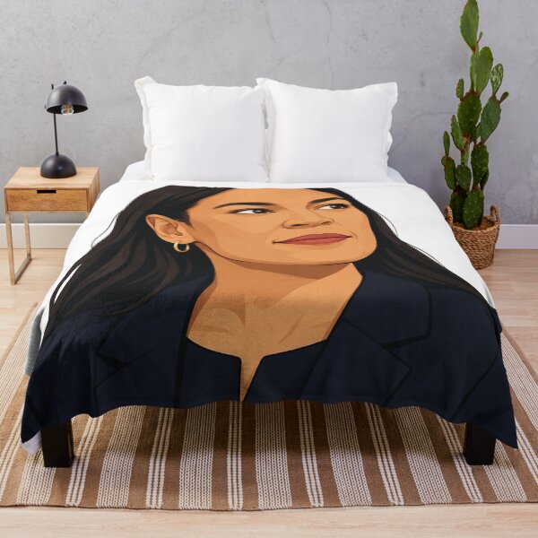 Item preview, Alexandria Ocasio-Cortez Vector Portrait designed and sold by Owcomm.