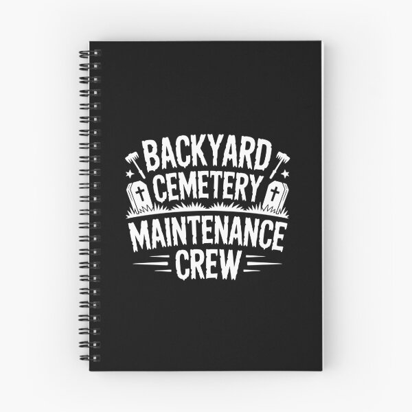 Item preview, Backyard Cemetery Maintenance Crew designed and sold by theartfulaspie.