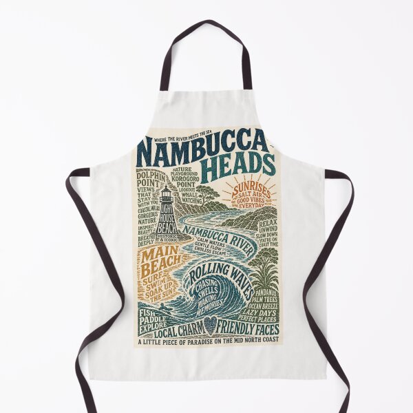 Item preview, Nambucca Heads New South Wales Coastal River Surf Escape designed and sold by Places On Earth.