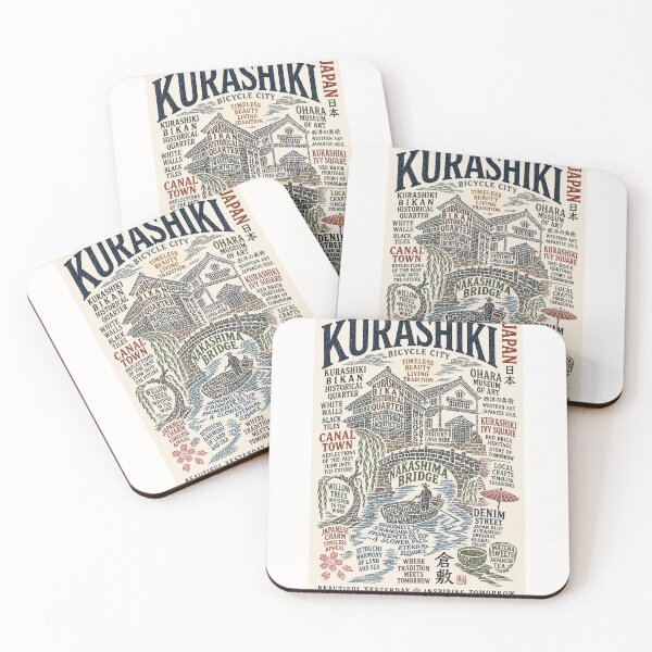 Item preview, Kurashiki Japan Bikan Historical Quarter Canal Heritage Travel  designed and sold by Places On Earth.
