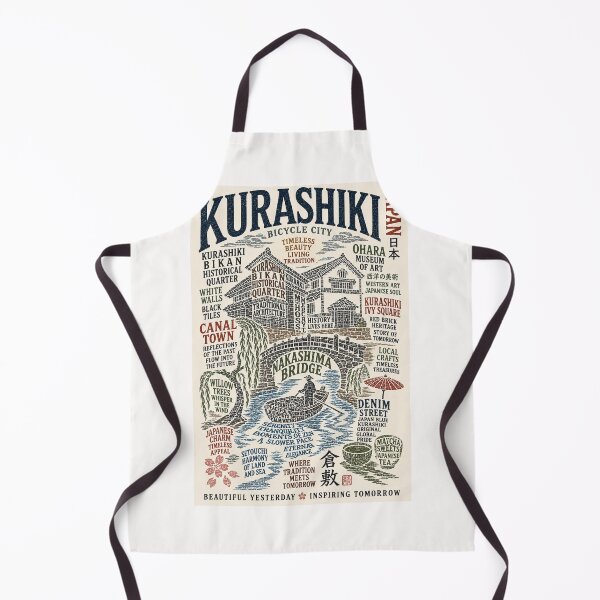 Item preview, Kurashiki Japan Bikan Historical Quarter Canal Heritage Travel designed and sold by Places On Earth.