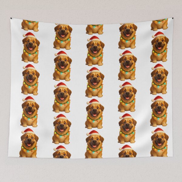 Item preview, Christmas Spanish Mastiff Dog designed and sold by Sillytoe.