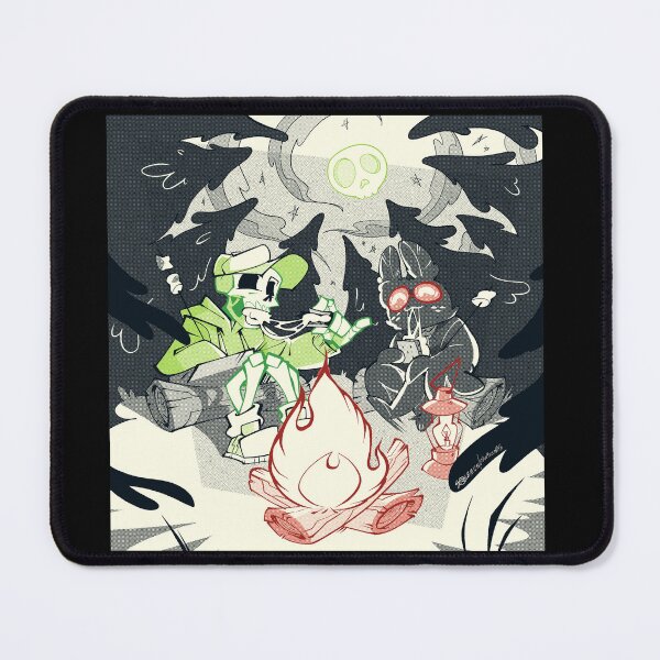 Item preview, John Daues Comics - S'mores with Mothman Comic Panel designed and sold by JohnDaues.