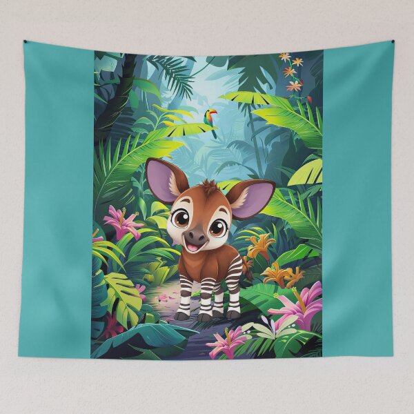 Item preview, SWEET LITTLE OKAPI designed and sold by Tammera.