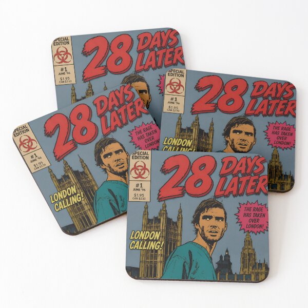 Item preview, 28 DAYS LATER CILLIAN MURPHY COMIC STYLE POSTER designed and sold by Campbell0395.
