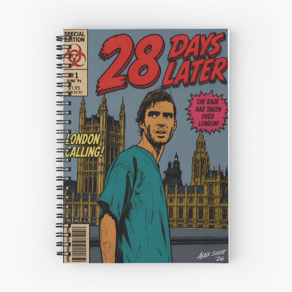 Item preview, 28 DAYS LATER CILLIAN MURPHY COMIC STYLE POSTER designed and sold by Campbell0395.