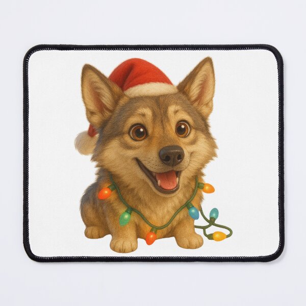 Item preview, Christmas Tamaskan Dog designed and sold by Sillytoe.