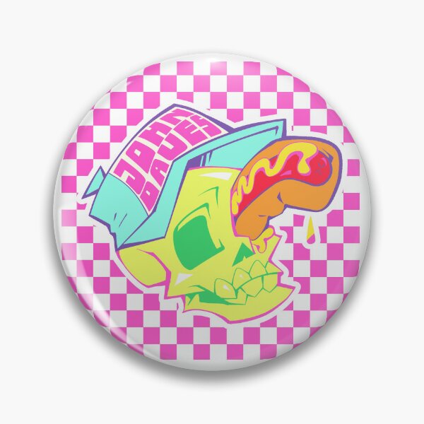 Item preview, Pink Checkered Skelly John Logo designed and sold by JohnDaues.