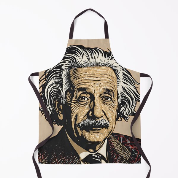 Item preview, Albert Einstein Portrait Illustration Genius Scientist Pop Art Print designed and sold by Owcomm.