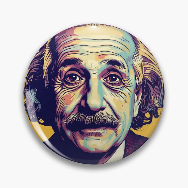 Item preview, Albert Einstein Pop Art Portrait Colorful Retro Illustration of the Genius Physicist designed and sold by Owcomm.