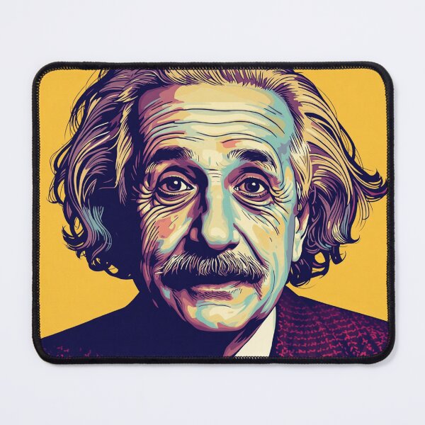 Item preview, Albert Einstein Pop Art Portrait Colorful Retro Illustration of the Genius Physicist designed and sold by Owcomm.