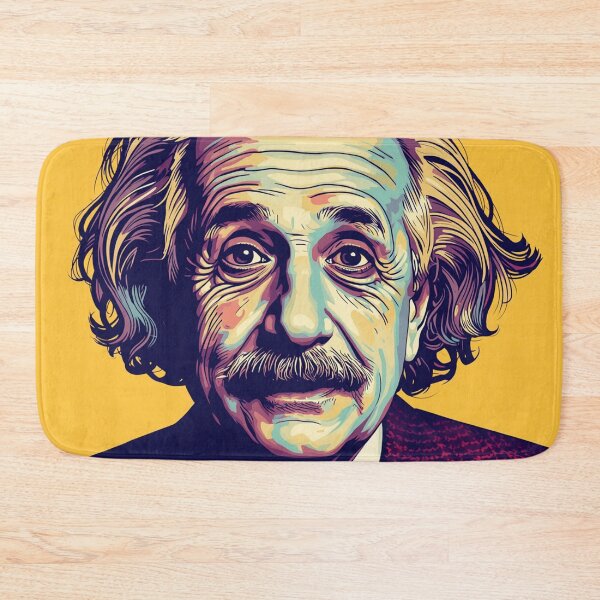 Item preview, Albert Einstein Pop Art Portrait Colorful Retro Illustration of the Genius Physicist designed and sold by Owcomm.