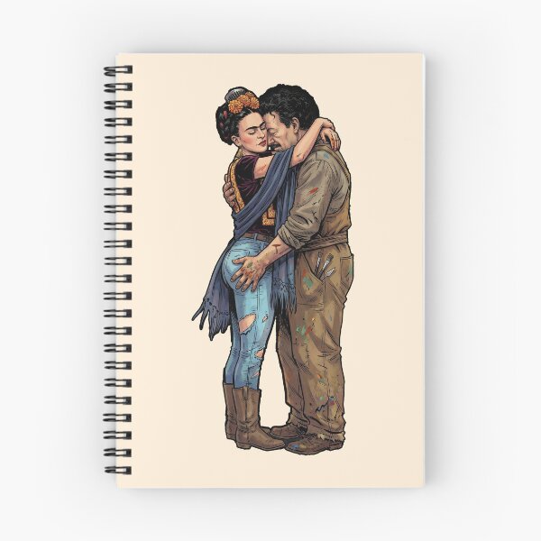Item preview, Frida Kahlo And Diego Rivera Hugging designed and sold by TeeARTHY.