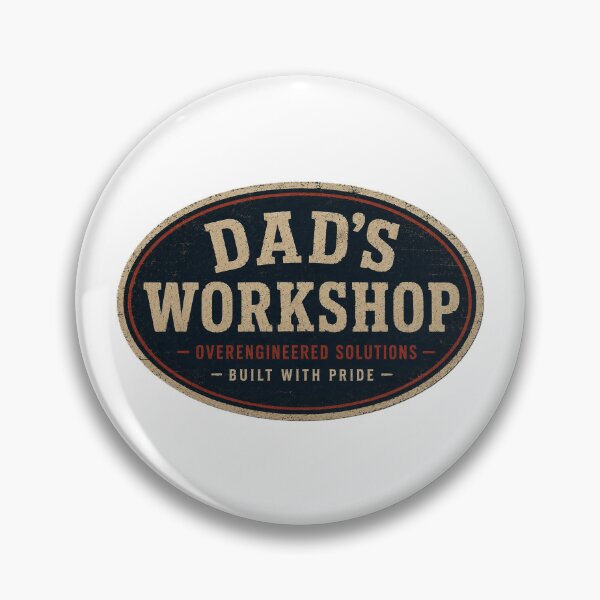 Item preview, Dad's Workshop Overengineered Solutions - Fathers Day Gift designed and sold by Drawn-Measured.