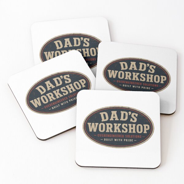 Item preview, Dad's Workshop Overengineered Solutions - Fathers Day Gift designed and sold by Drawn-Measured.