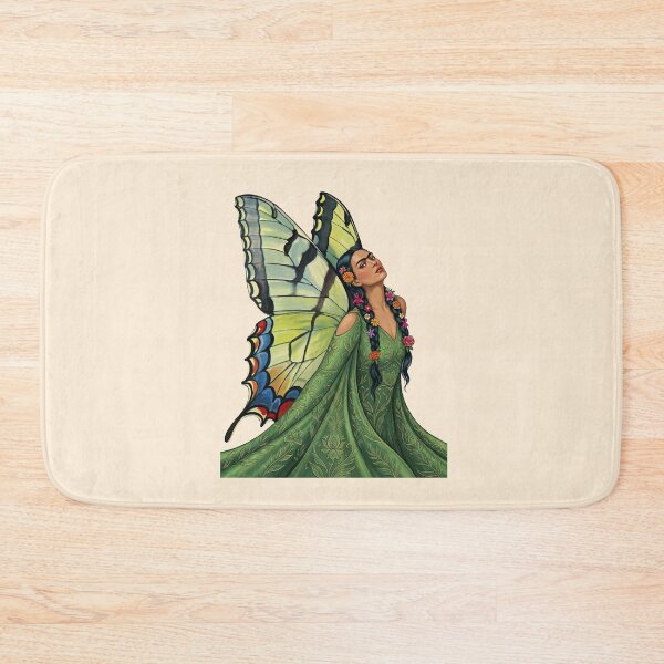 Item preview,  Frida Kahlo With Green Butterfly Wings  designed and sold by TeeARTHY.