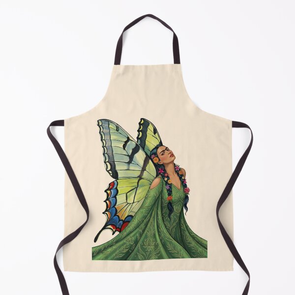 Item preview, Frida Kahlo With Green Butterfly Wings designed and sold by TeeARTHY.