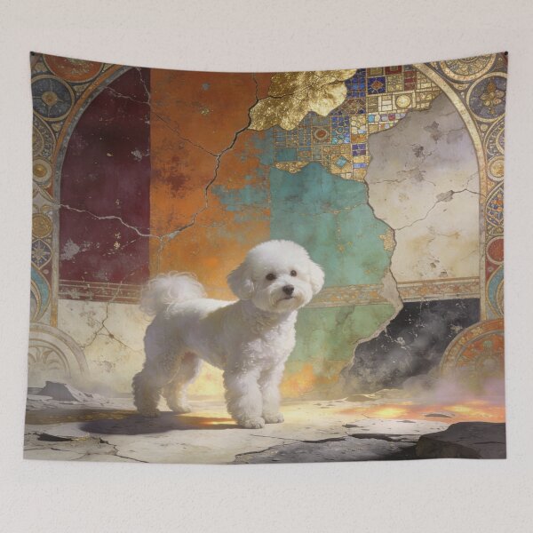 Item preview, Dog and Fresco designed and sold by HabitableMoons.