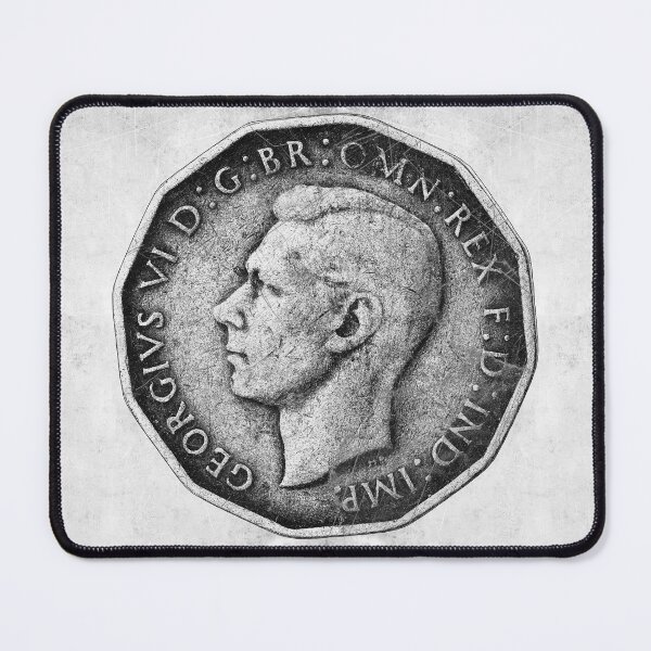 Item preview, King George VI British Threepence Coin Dark History designed and sold by Ghoul Enterprises.