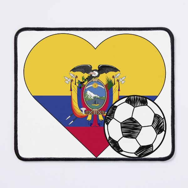 Item preview, Ecuador Soccer Heart Design designed and sold by FinalScoreClub.