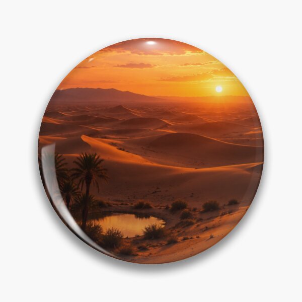 Item preview, Sahara Desert Sunset Oasis designed and sold by MKDSN.