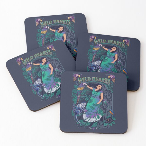 Item preview,   Frida Kahlo Wild Hearts Woman With Monkeys designed and sold by TeeARTHY.