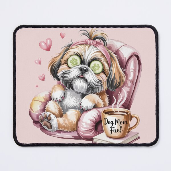 Item preview, Cute Shih Tzu Dog Mom Spa Day Dog Mom Fuel designed and sold by tamdevo1.