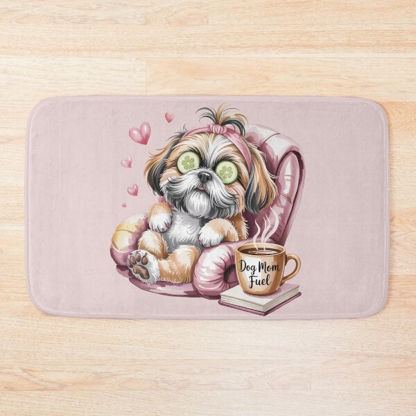 Item preview, Cute Shih Tzu Dog Mom Spa Day Dog Mom Fuel designed and sold by tamdevo1.