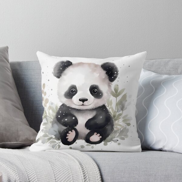 Item preview, Cute Panda Watercolor Baby designed and sold by Amr Siam.