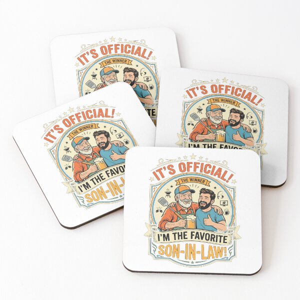 Item preview, Official Favorite Son In Law Funny Winner Father Dad designed and sold by rediscoveredapp.