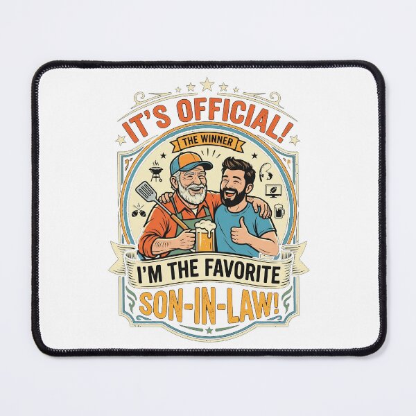 Item preview, Official Favorite Son In Law Funny Winner Father Dad designed and sold by rediscoveredapp.