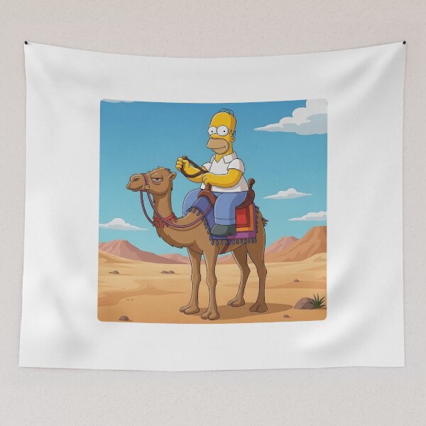 Item preview, Homer Desert Traveling on Camel  designed and sold by DohLab.