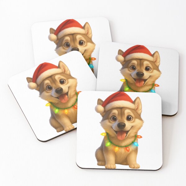 Item preview, Christmas West Siberian Laika Dog designed and sold by Sillytoe.