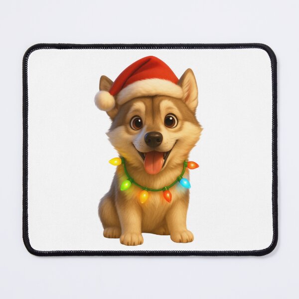 Item preview, Christmas West Siberian Laika Dog designed and sold by Sillytoe.