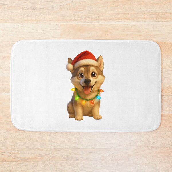 Item preview, Christmas West Siberian Laika Dog designed and sold by Sillytoe.