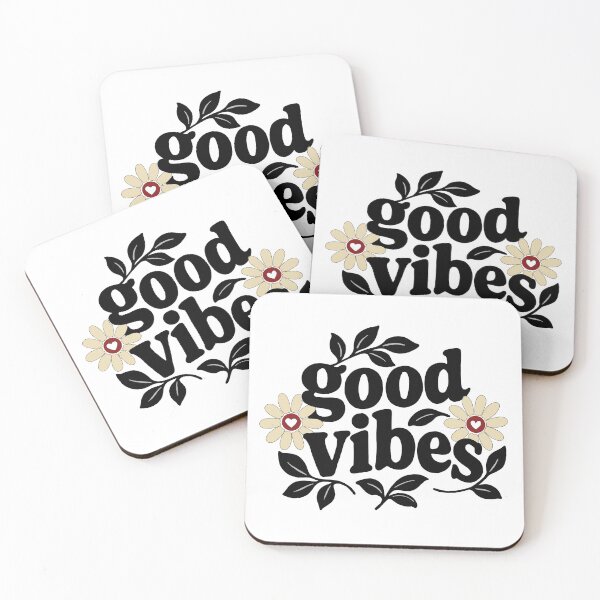 Item preview, Good vibes only designed and sold by The Curious Cow.