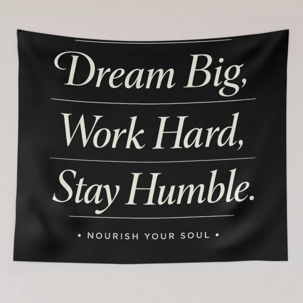 Item preview, Dream Big Work Hard Stay Humble designed and sold by Owcomm.