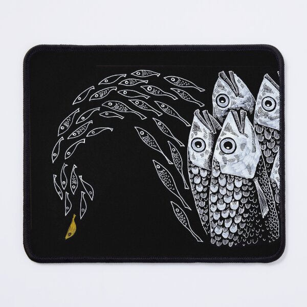 Item preview, A school of fish in the sea designed and sold by Ink & Silence by Loraaart.