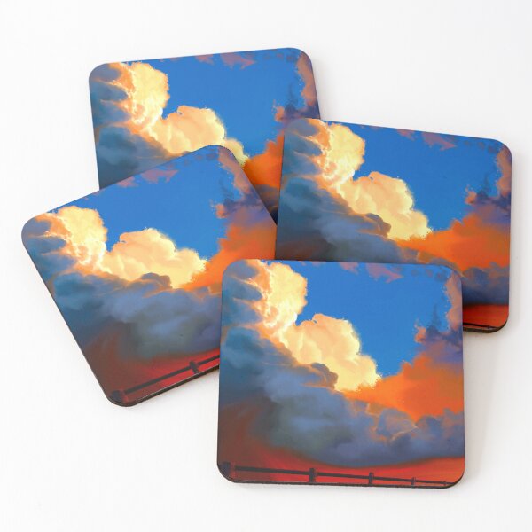 Item preview, Storm in the evening sky designed and sold by adanicareignart.