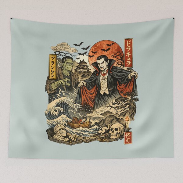 Item preview, Retro Gothic Monster Legends designed and sold by SidTastic .