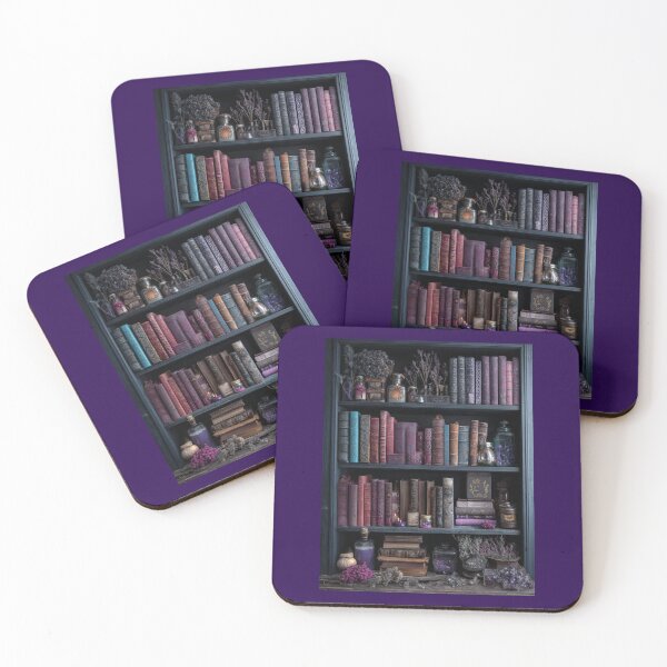Item preview, Lavendar Bookshelf designed and sold by bubblyrainbow.