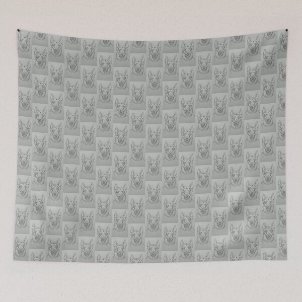 Item preview, German Shepherd in pencil designed and sold by Estefanía Aparici.