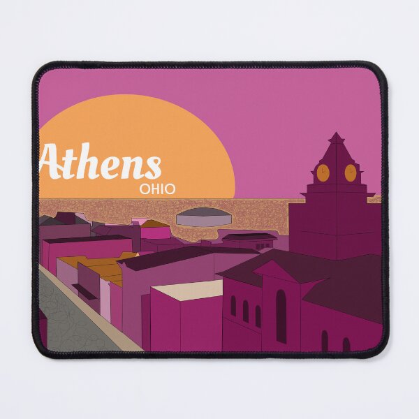 Item preview, Athens, Ohio City Scape designed and sold by fivebatsdesign.