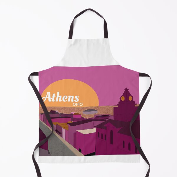 Item preview, Athens, Ohio City Scape designed and sold by fivebatsdesign.