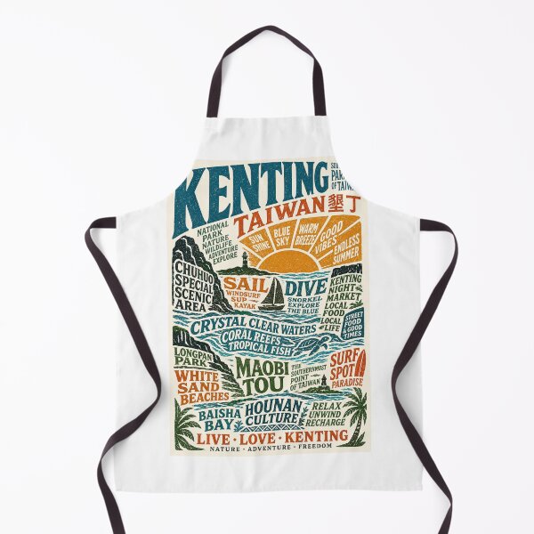 Item preview, Kenting Taiwan Maobitou Baisha Bay Tropical Coast Travel designed and sold by Aryabek.