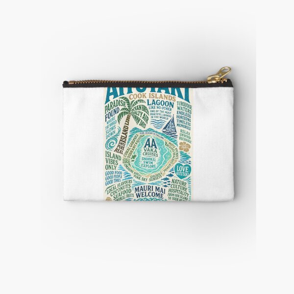 Item preview, Aitutaki Cook Islands Lagoon Paradise Polynesian Island Escape designed and sold by Aryabek.