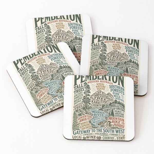 Item preview, Pemberton Western Australia Karri Forest Warren River Adventure  designed and sold by Aryabek.
